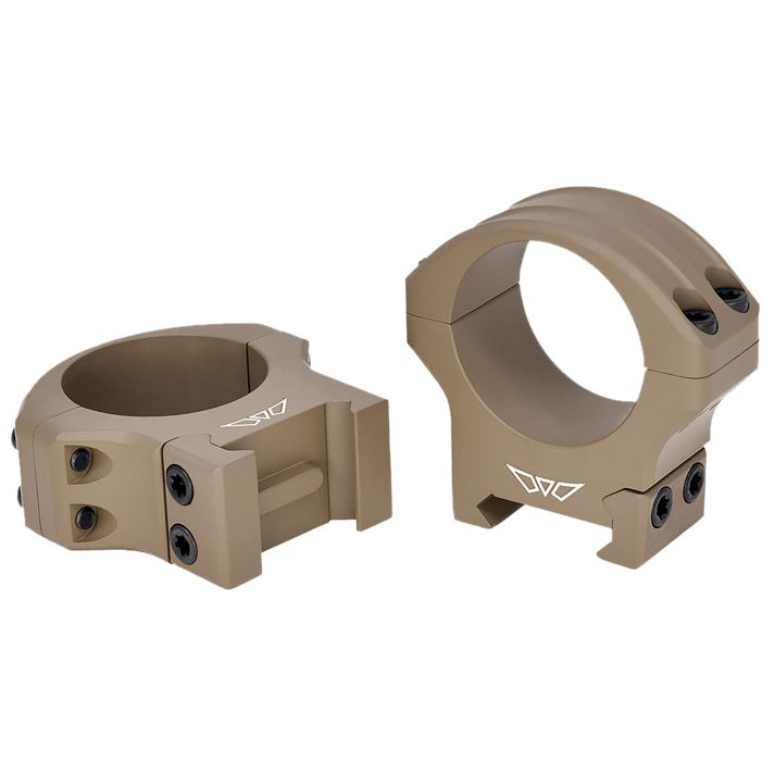 Warne 8522DE HyperLiteDark Earth Cerakote MagnaFusion Alloy 34mm Tube Picatinny/Weaver/Maxima