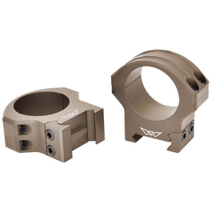 Warne 8501TM HyperLiteDark Earth Cerakote MagnaFusion Alloy 1" Tube Picatinny Rail/Weaver/Maxima Fits Tikka