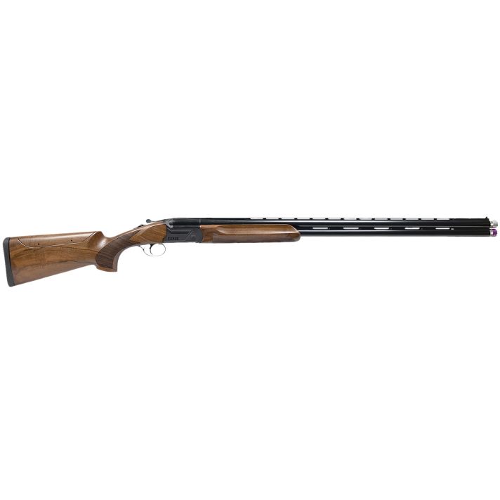 Fierce Firearms FA1230AC Alpha12 Gauge Break Open 2rd 30" Black Satin Cerakote Over/Under Vent Rib Barrel, Black Cerakote Steel Receiver, Adj Comb Oiled Turkish Walnut Stock, Right Hand