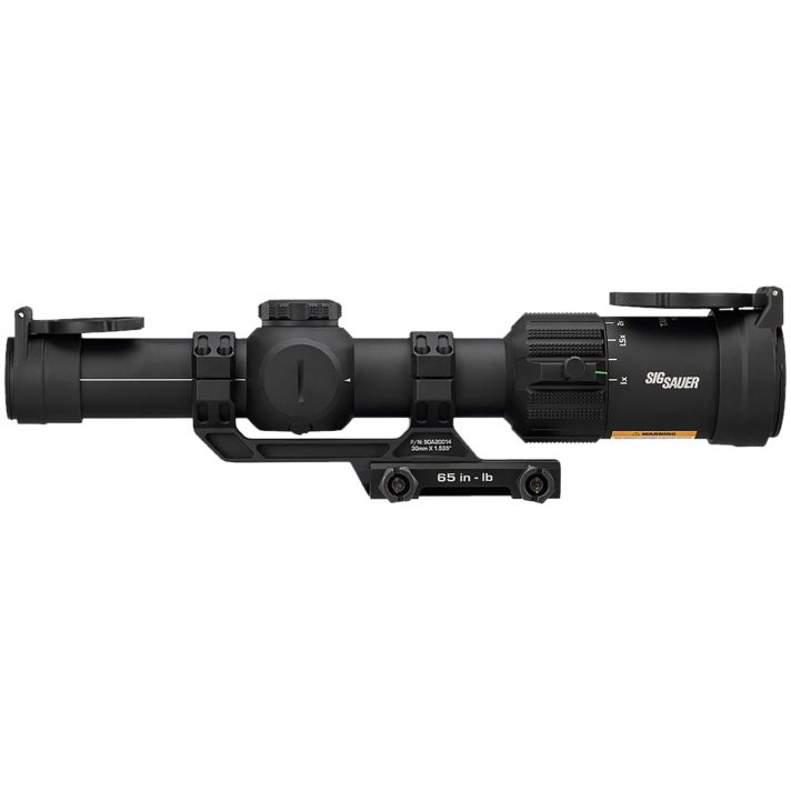 Sig Sauer Electro-Optics SOTMC61000 Tango-MSRBlack 1-6x 24mm Illuminated BDC Reticle