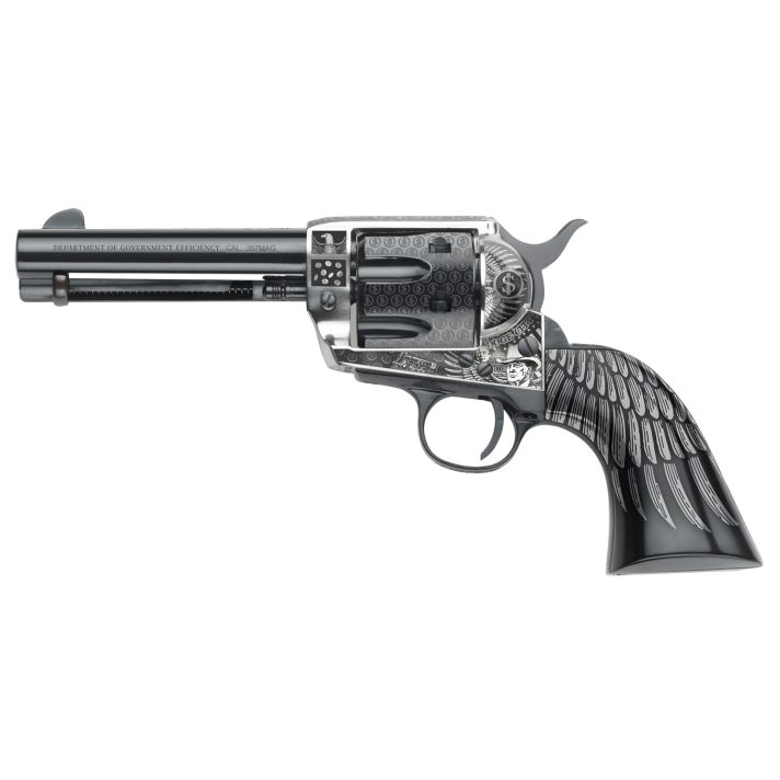 Pietta GW357DOGE434NMB Great Western II D.O.G.E. 357 Mag 4.75"