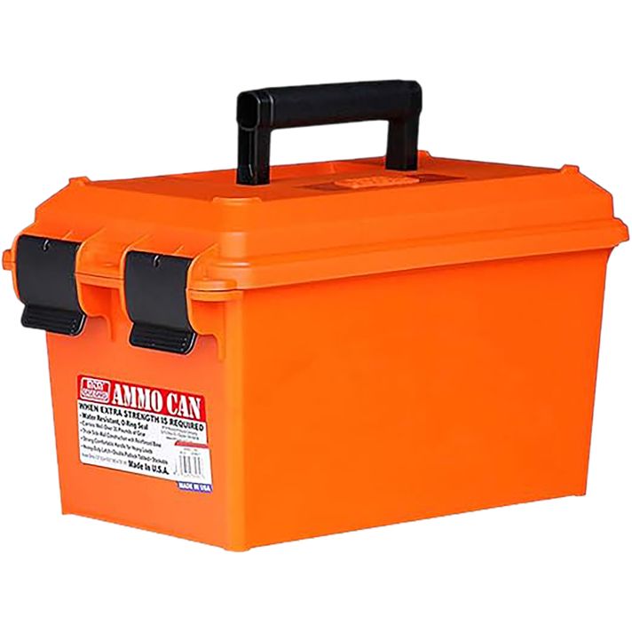 MTM Case-Gard AC35 Ammo CanOrange Polypropylene