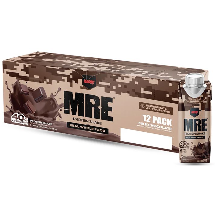 Redcon1 RC1MRERTDMC12 MRE Ready to Drink Milk Chocolate 12 Pack