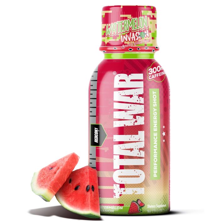 Redcon1 RC1TWSWI Total War Energy Shots Watermelon Invasion 12 Pack