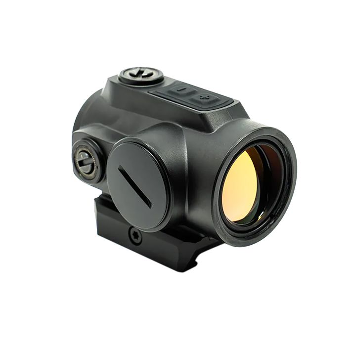 Zero Tech Optics TRRD125 TraceBlack 1x 25mm 2 MOA Red Dot Reticle