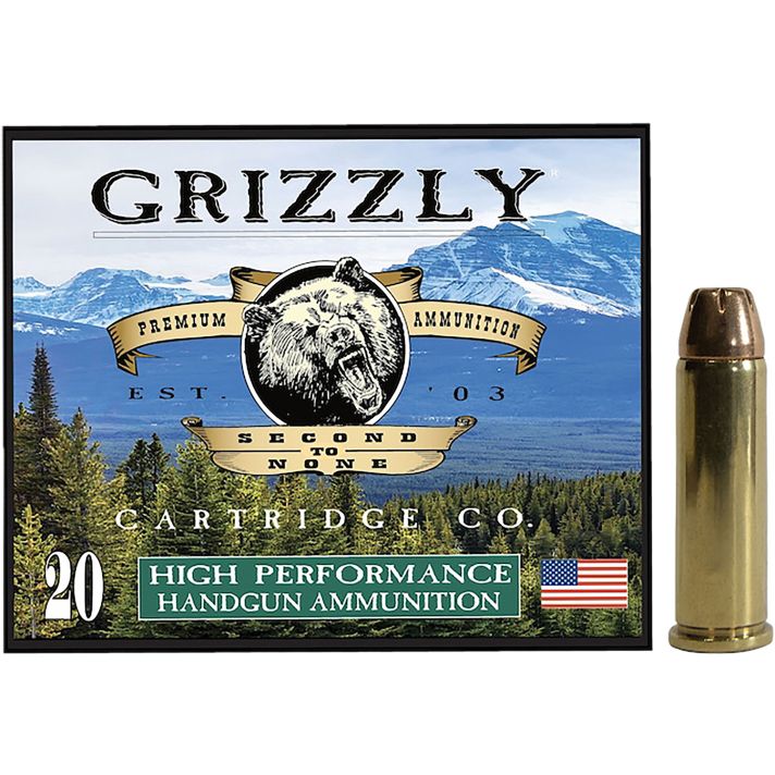 Grizzly Ammo GC38SP3 38Special 148gr Jacketed Hollow Point 20 Per Box/10 Case