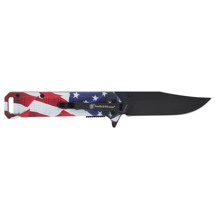Smith & Wesson Knives 1227078 America's Heroes w/BulletKnife 3.40