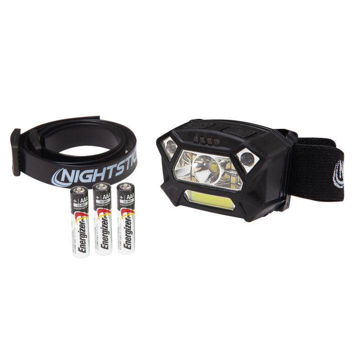 Nightstick NSP-4400B Black 320 Lumens Features Motion Activated Wake/Sleep Clip-On/Strap