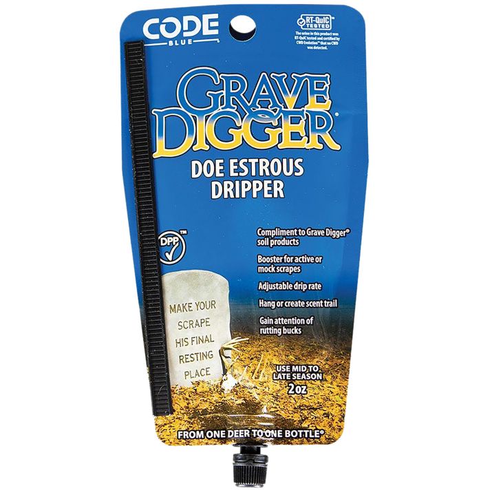 Code Blue OA1425 Grave Digger Doe Estrous Deer 2 oz Dripper