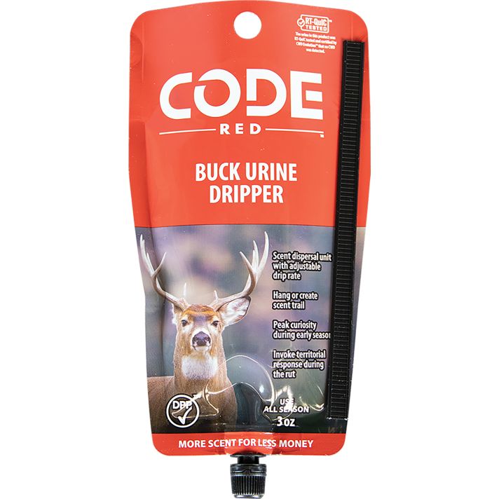 Code Blue OA1423Buck Urine Deer 3 oz Dripper