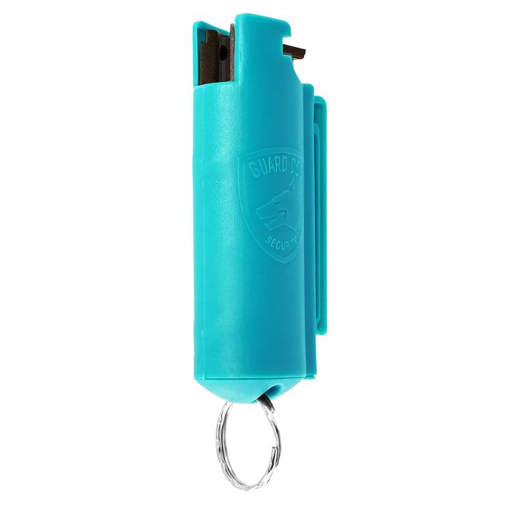 SKYLINE USA INC PSGDQALBLQuick Action Red Pepper 16 ft Blue Includes Belt Clip/Keychain