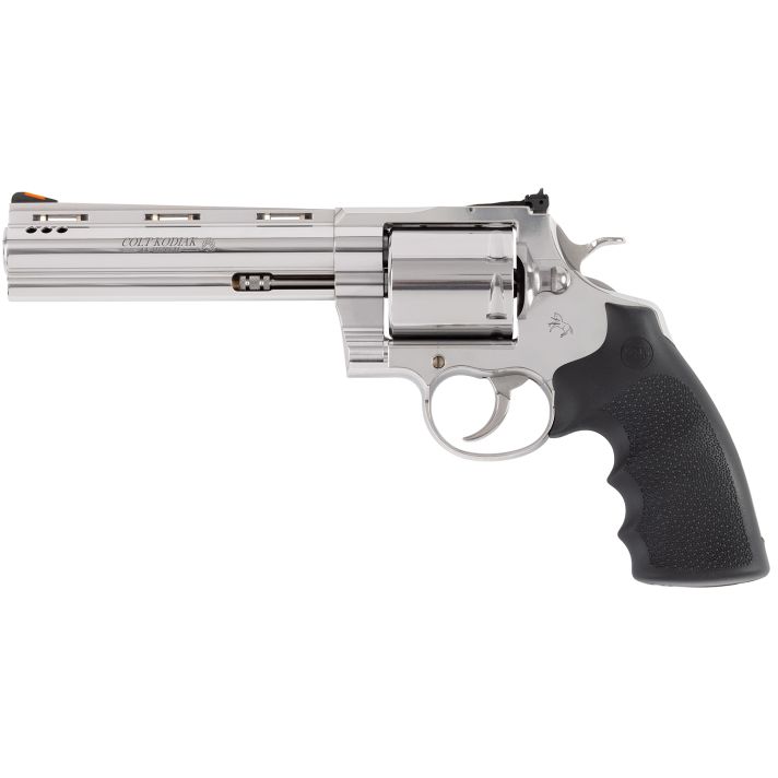 Colt Mfg KODIAKSP6RTS Kodiak44 Mag 6 Shot 6" Stainless Steel Vent Rib Barrel, Cylinder & Frame, Exposed Hammer