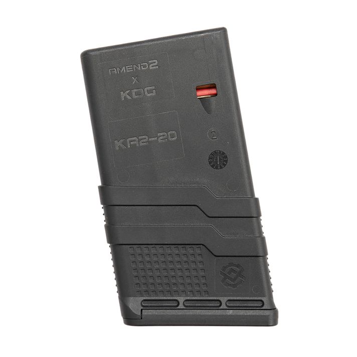 Amend2 SCARMOD3BLK20 20+1 7.62x51 Fits AR-15 Black Polymer