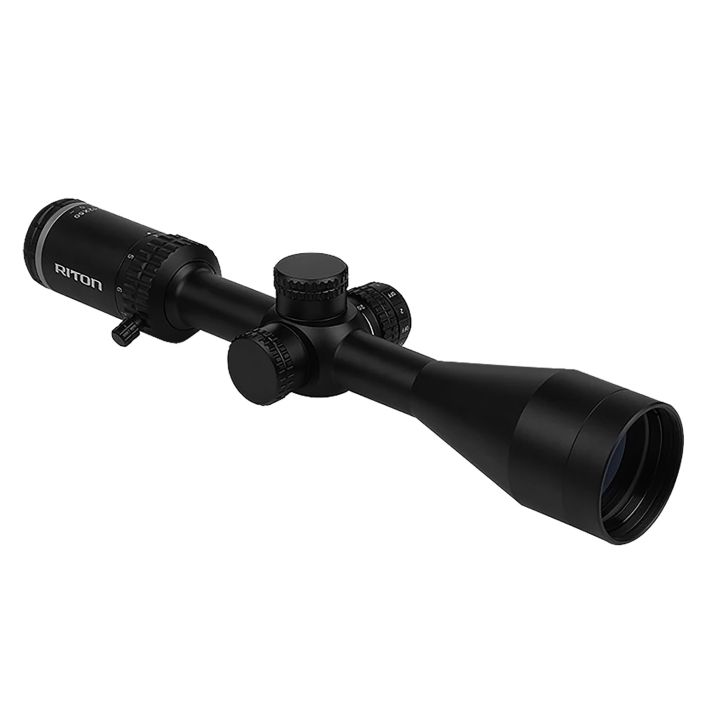 Riton Optics 1P412ASI23 1 Primal Black 4-12x 50mm 1" Tube Illuminated RDH Reticle