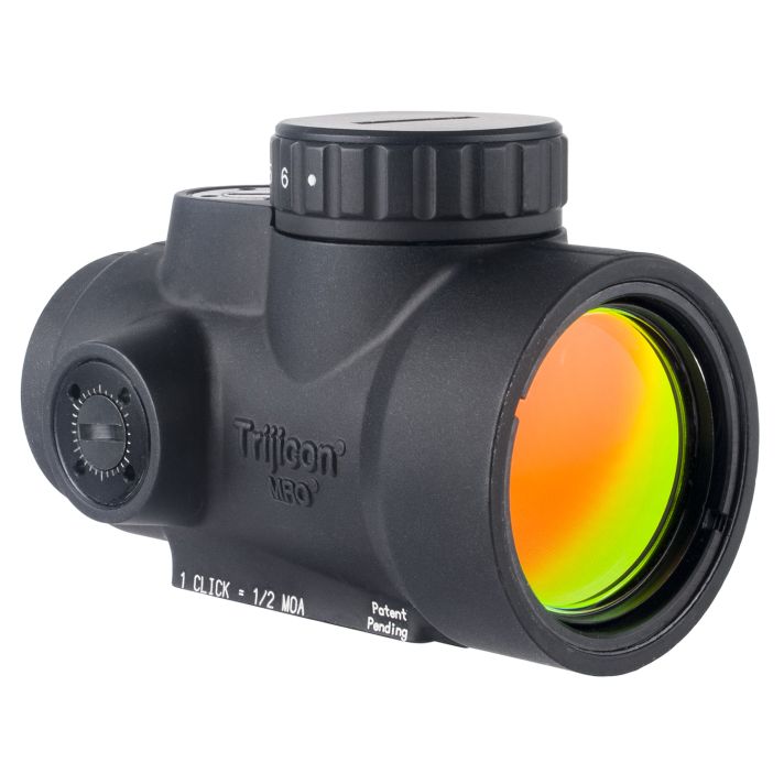 Trijicon 2200300 MROBlack 1x25mm 2 MOA Red Dot Reticle