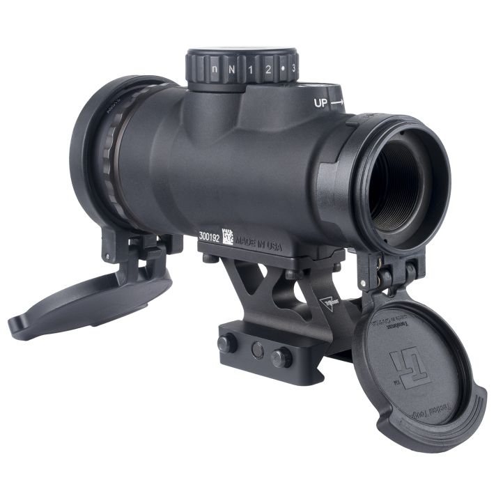 Trijicon 2200354 MRO SD Patrol Black 1x 25mm 2 MOA Red Dot Reticle 1/3 Co-Witness Quick Release Mount w/ Q-LOC Technology
