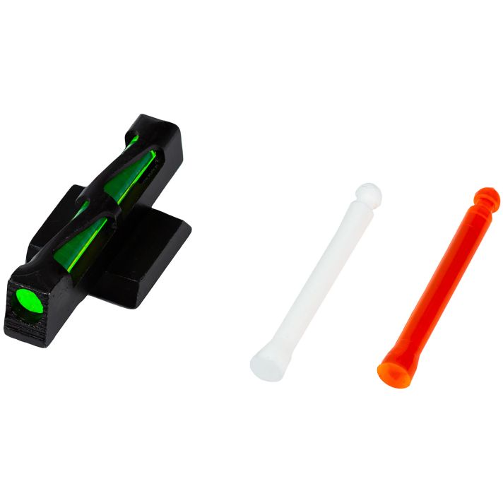 HiViz KB2015 LiteWaveGreen/Red/White Black Frame Fits Kimber 1911
