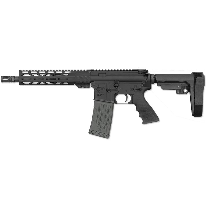 Rock River Arms BLK2142 LAR-15M RRAGE 300 AAC Blackout 30+1 10.50" Black Threaded Barrel, M-LOK Handguard, Black Aluminum Picatinny Rail Receiver, Black Polymer SB Tactical SBA3 Brace, Black A2 Grip