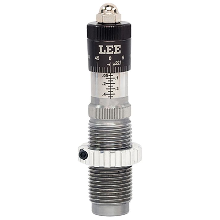 Lee Precision 92220 Micrometer Bullet Seating Die Black/Clear 223 Rem Rifle Firearm