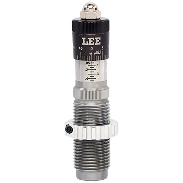Lee Precision 92221 Micrometer Bullet Seating Die Black/Clear 308 Win Rifle Firearm