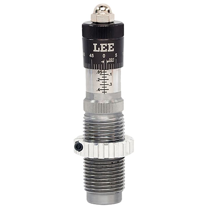 Lee Precision 92247 Micrometer Bullet Seating Die Black/Clear 6mm Creedmoor Rifle Firearm