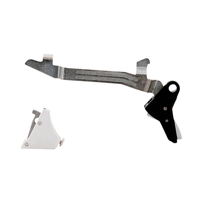 Timney Triggers ALPHAGLOCK5LARGESILVER Alpha CompetitionSilver Fits Glock Gen5