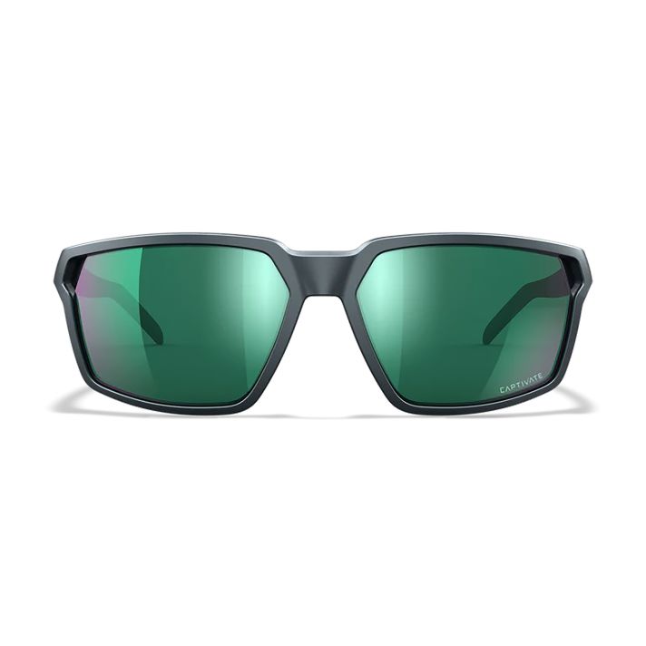 Wiley X AC6SRA07 SierraM/L Green Mirror Lens Polycarbonate Matte Graphite Frame