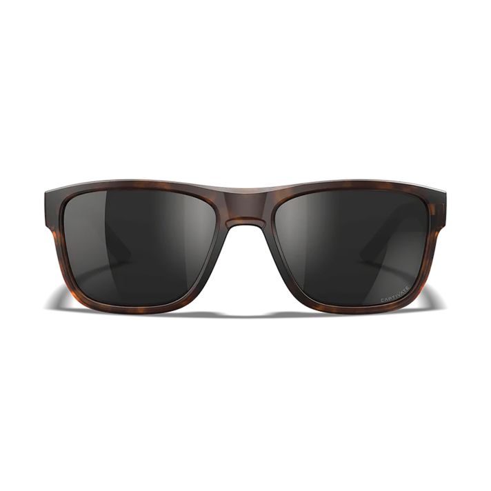 Wiley X AC6OVN15 OvationBlack Mirror Lens Polycarbonate Matte Tortoise Frame