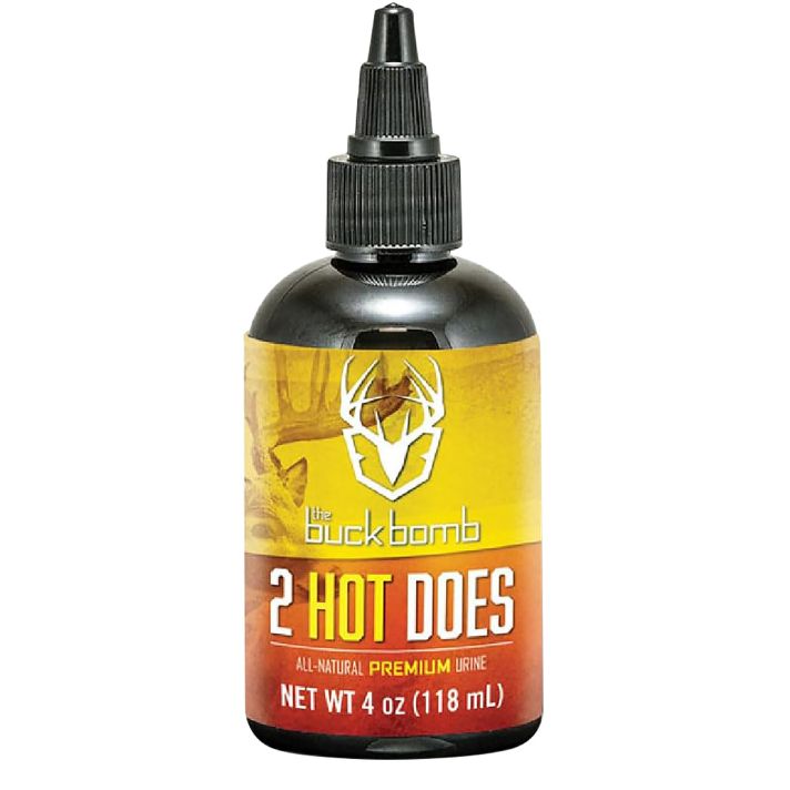 Hunters Specialties HS-BB-200053 Buck Bomb 2 Hot Does Deer Attractant Doe In Estrus Scent 4 oz