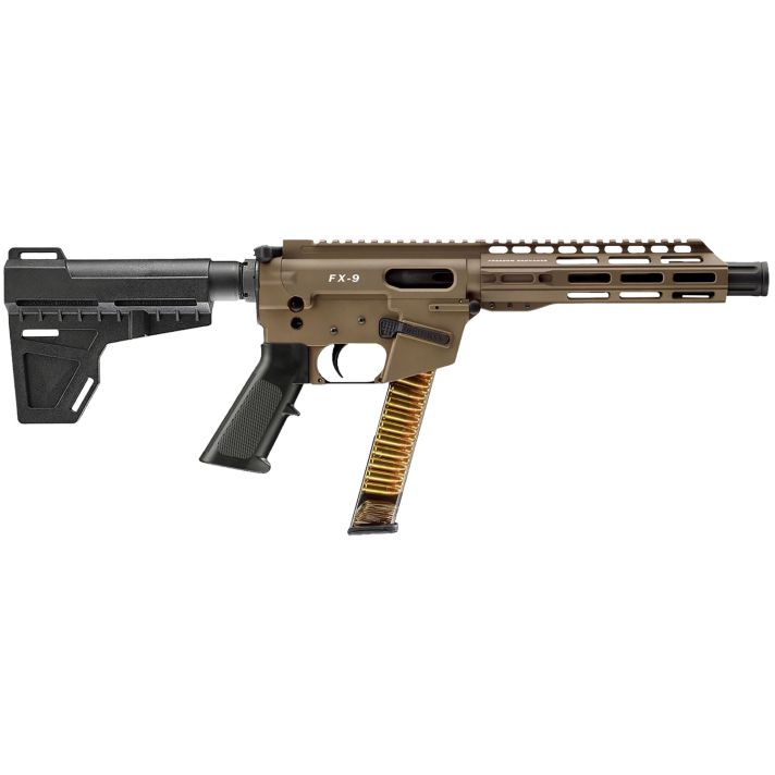 FREEDOM ORDNANCE FX9P8-FDE FX9P9mm Luger 31+1 8" Flat Dark Earth
