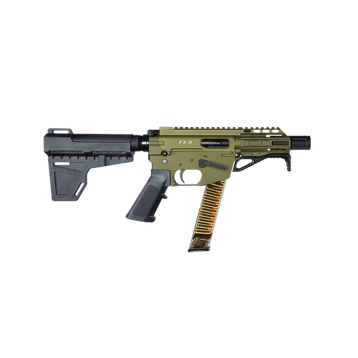 FREEDOM ORDNANCE FX9P4-ODG FX9P9mm Luger 31+1 4" OD Green