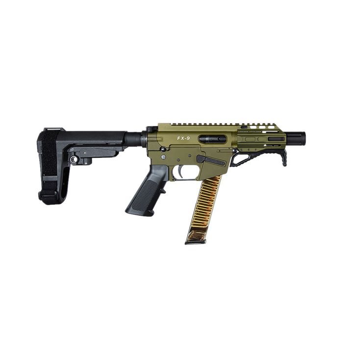 FREEDOM ORDNANCE FX9P4S-ODG FX9P9mm Luger 31+1 4" OD Green