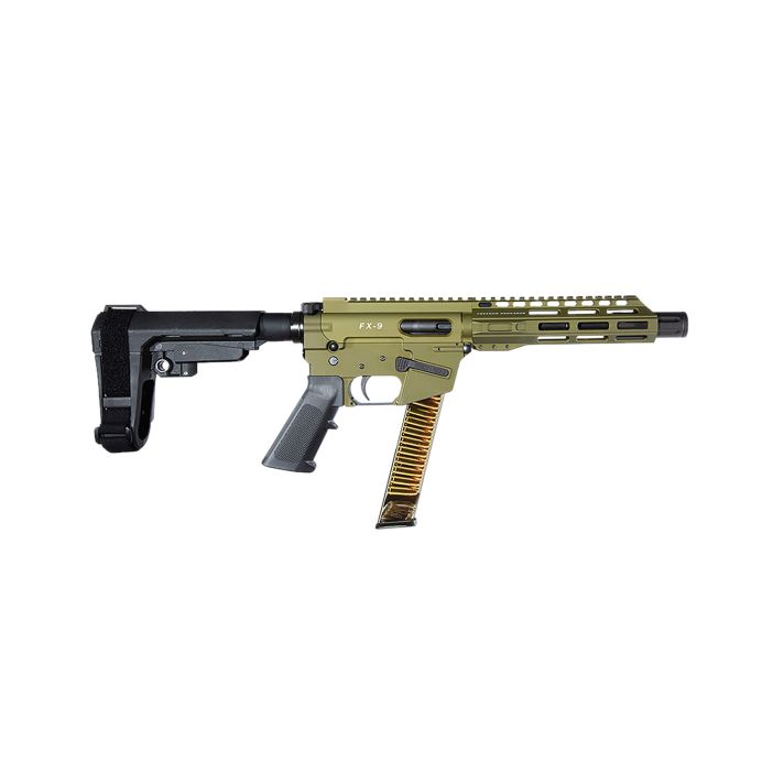 FREEDOM ORDNANCE FX9P8S-ODG FX9P9mm Luger 31+1 8" OD Green