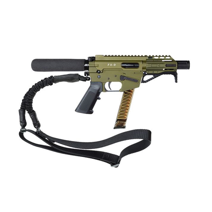 FREEDOM ORDNANCE FX9P4T-ODG FX9P9mm Luger 31+1 4" OD Green Synthetic Pistol Tube