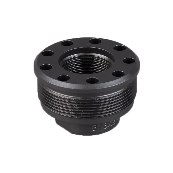 SilencerCo AC822 Alpha Direct Thread Mount Fits 9/16"x24 Black