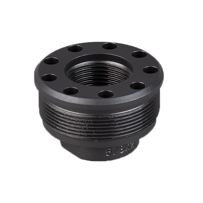 SilencerCo AC837 Alpha Direct Thread Mount Fits M18X1 Matte Black