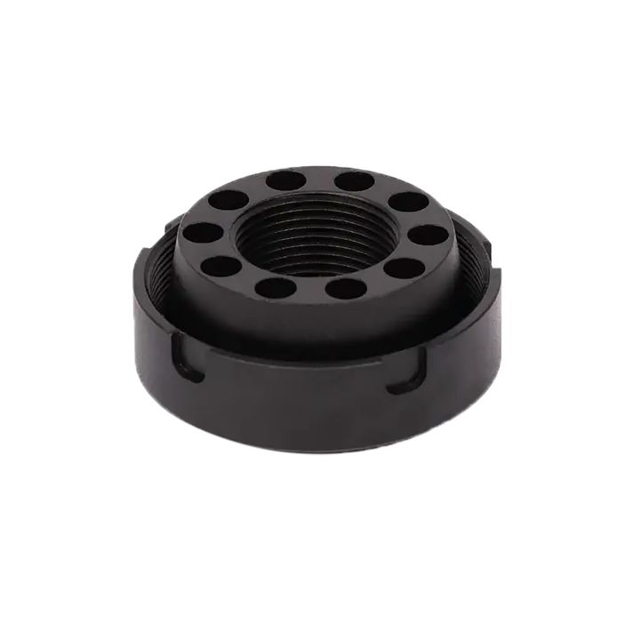 SilencerCo AC4741 Charlie Direct Thread Mount Fits 11/16"x24 Stainless Steel Oxide Black