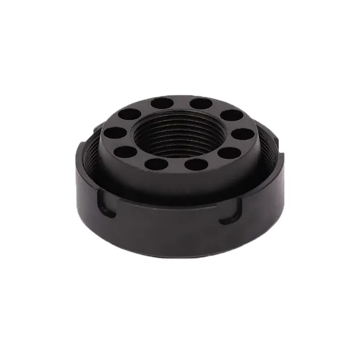 SilencerCo AC4744 Charlie Direct Thread Mount Fits 9/16"x24 Stainless Steel Oxide Black