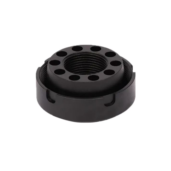 SilencerCo AC4745 Charlie Direct Thread Mount Fits M13x0.75 Stainless Steel Oxide Black