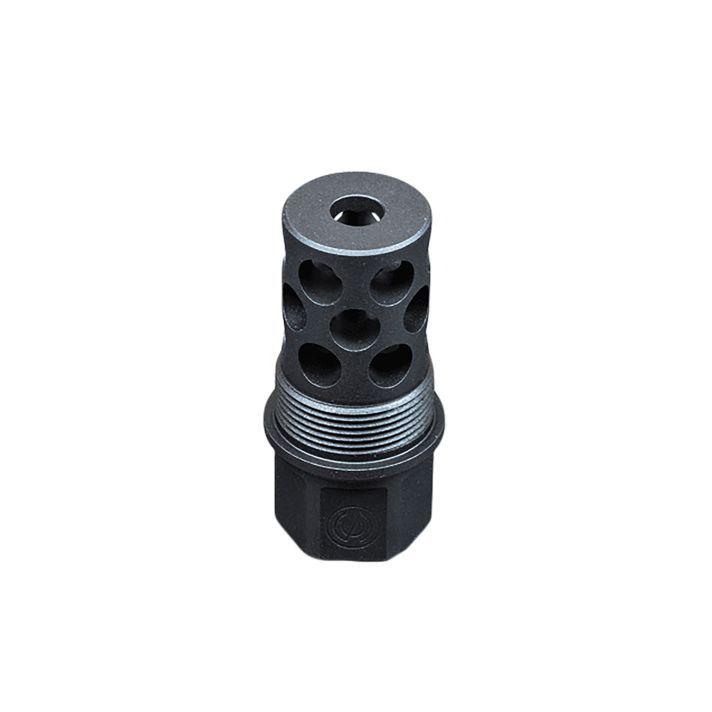 SilencerCo AC5231 TOMD Muzzle Brake Black Matte 1/2"x28 Threads 223 Cal