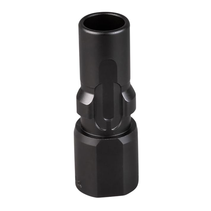 SilencerCo AC2608 3-Lug Muzzle Device M13.5x1LH Threads 45 ACP