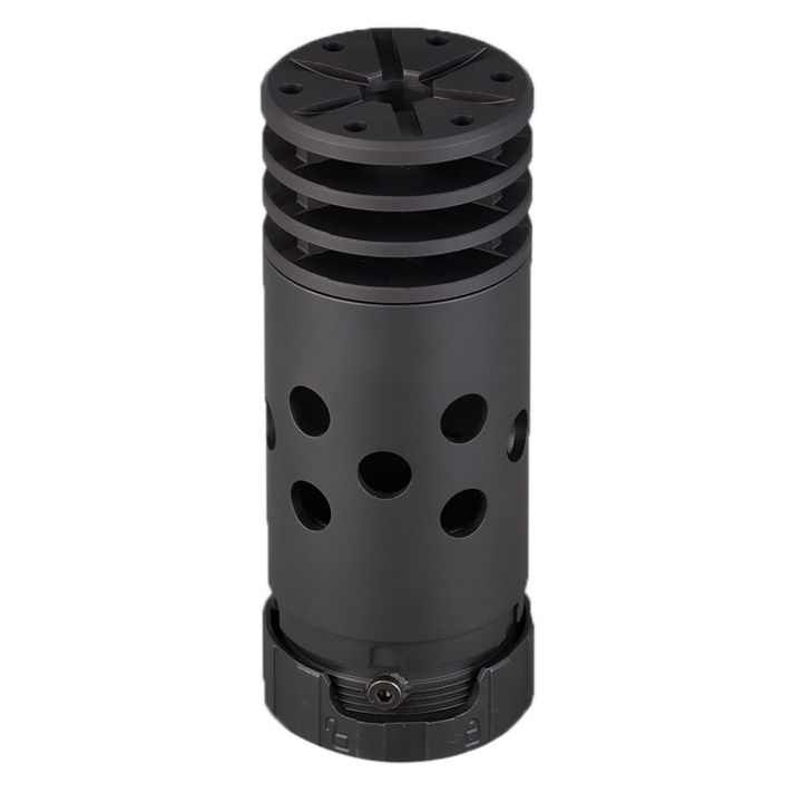 SilencerCo AC2082 ASR Anchor Brake Black Matte Steel 30 Cal