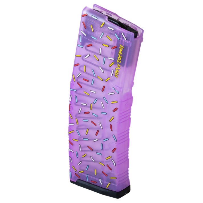Amend2 CS5MODCTSPR30 MOD-C Sprinkle Donut 30+1 5.56 NATO Fits AR-15 Pink Sprinkles