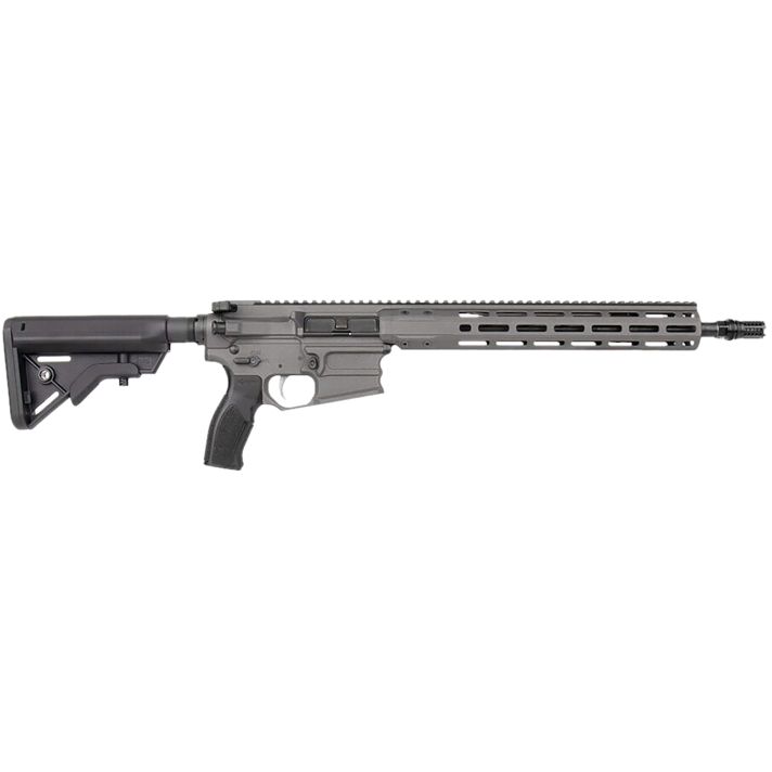 Cobalt Kinetics CKPROLITE55616CHARCOAL Pro Light223 Rem/5.56 NATO16" Black Barrel, Charcoal Picatinny Rail Aluminum Receiver, M-LOK Handguard, Black Polymer Stock, Black Polymer Grip