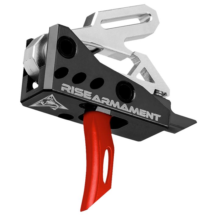 Rise Armament RA535REDARP RA-535 Advanced Performance Black/Red Single-Stage Fits AR-Platform