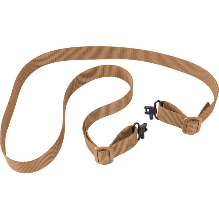 BDOG BD831 SNGL POINT SLING W/DELX SWIVELS TAN