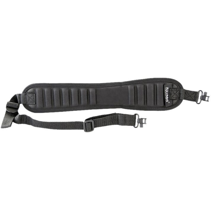 Bulldog BD837 Ribbed Rifle Sling Black Rifle