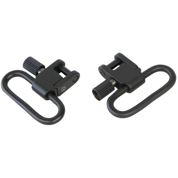Bulldog BD880 Deluxe Locking Swivel Set Black 1" Steel