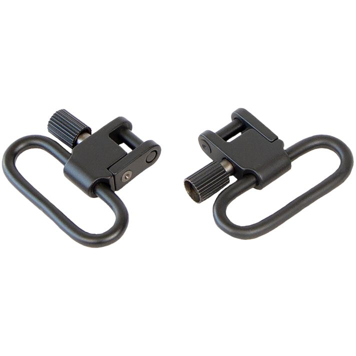Bulldog BD882 Deluxe Locking Swivel Set Black 1.25" Steel