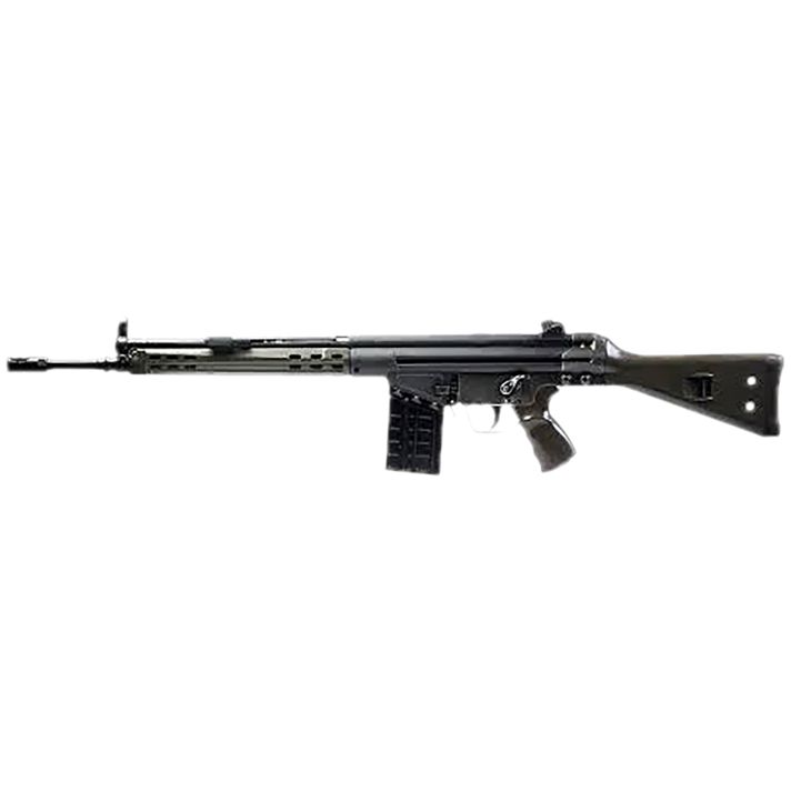 Century Arms RI5601AX CA-37.62x51mm NATO 20+1 18" Black Threaded Barrel, Black Steel Receiver, Fixed Black Synthetic Stock & Grip, A2 Birdcage Flash Hider